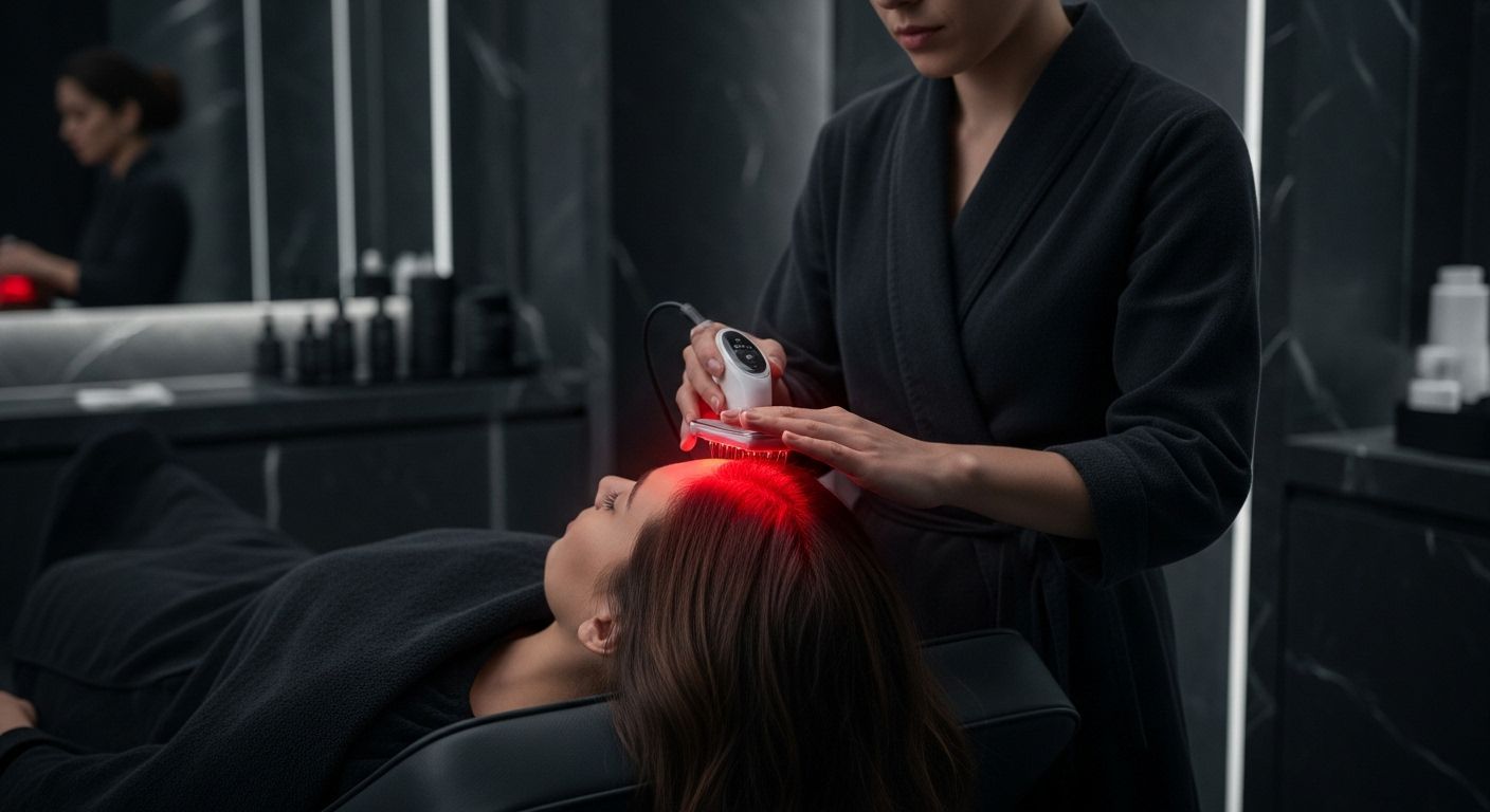 LED scalp therapy