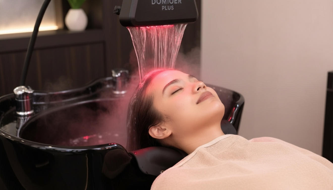 Carbonated Rinse Benefits: Why Korean Salons Use “Waterfall Rinses”